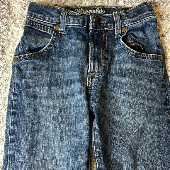 3T Regular Slim fit Wrangler retro 
slim straight boys or girls denim jeans - Picture 3 of 10